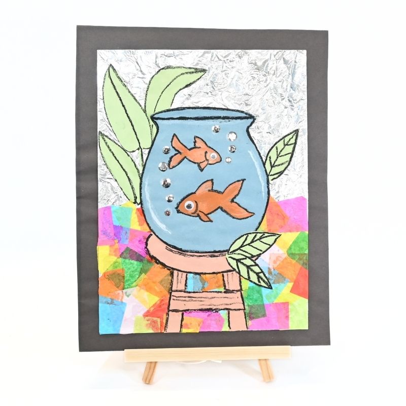 1004 Matisse - Swimming Goldfish