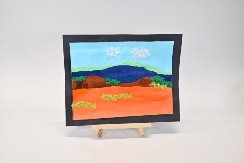 Tissue Paper landscape