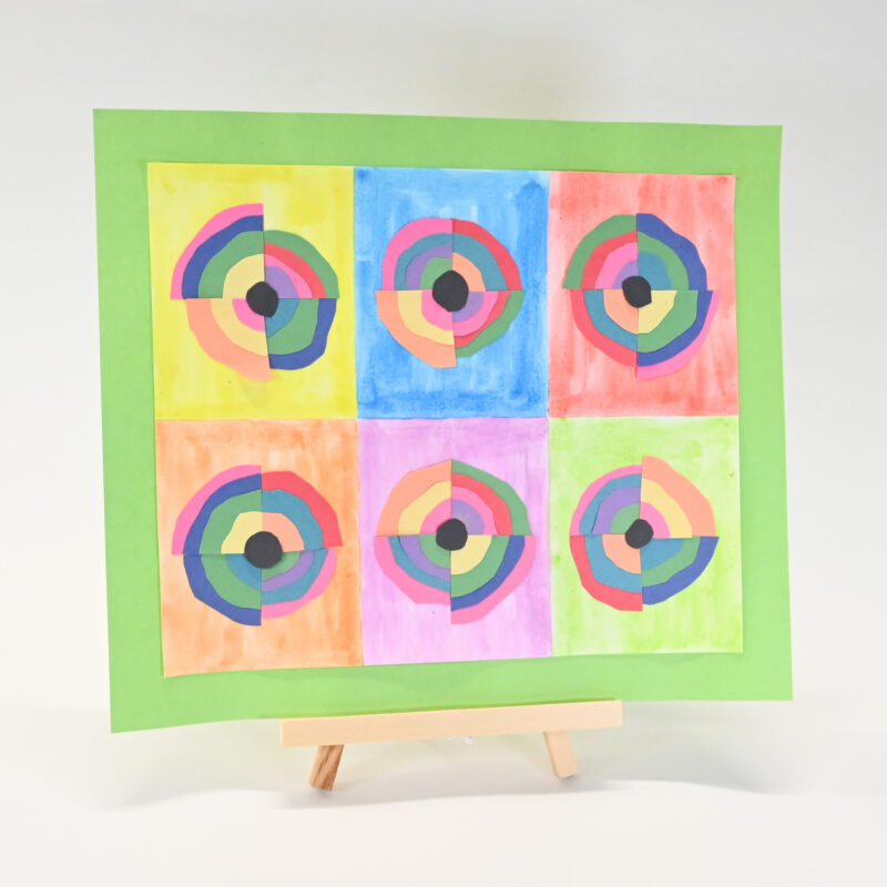 2014 - Watercolor Collage Kandinsky Classroom pack Project