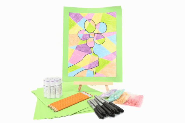 Pablo Picasso - Geometric Flower Classroom Pack